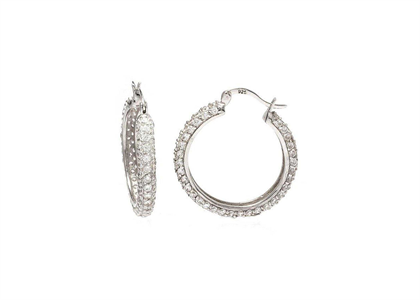 Rhodium Plated | Fashion Earrings